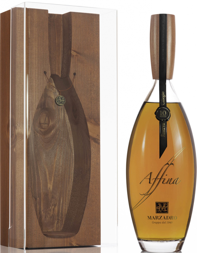 Grappa Marzadro Affina Riserva Ciliegio 1L 43%