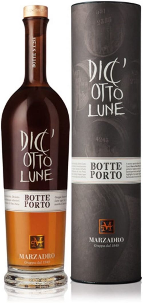 Grappa Marzadro Le Diciotto Lune Botte Porto