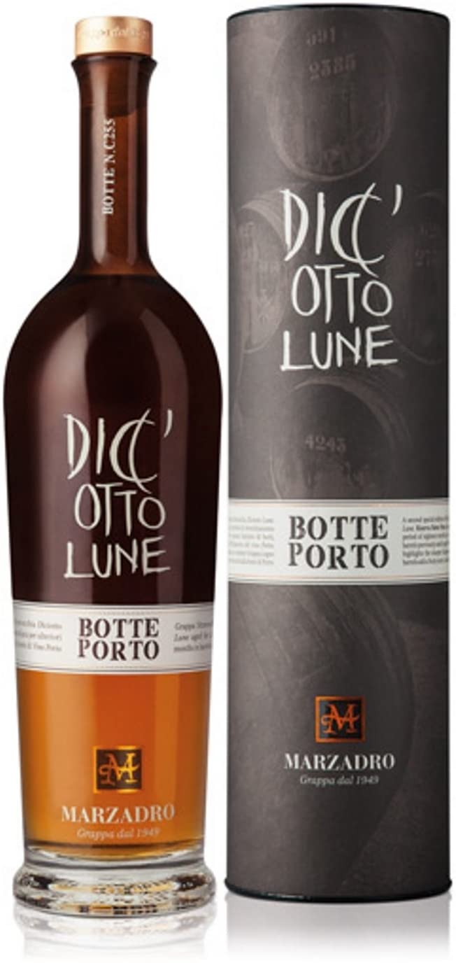 Grappa Marzadro Le Diciotto Lune Botte Porto 0,7l 42%