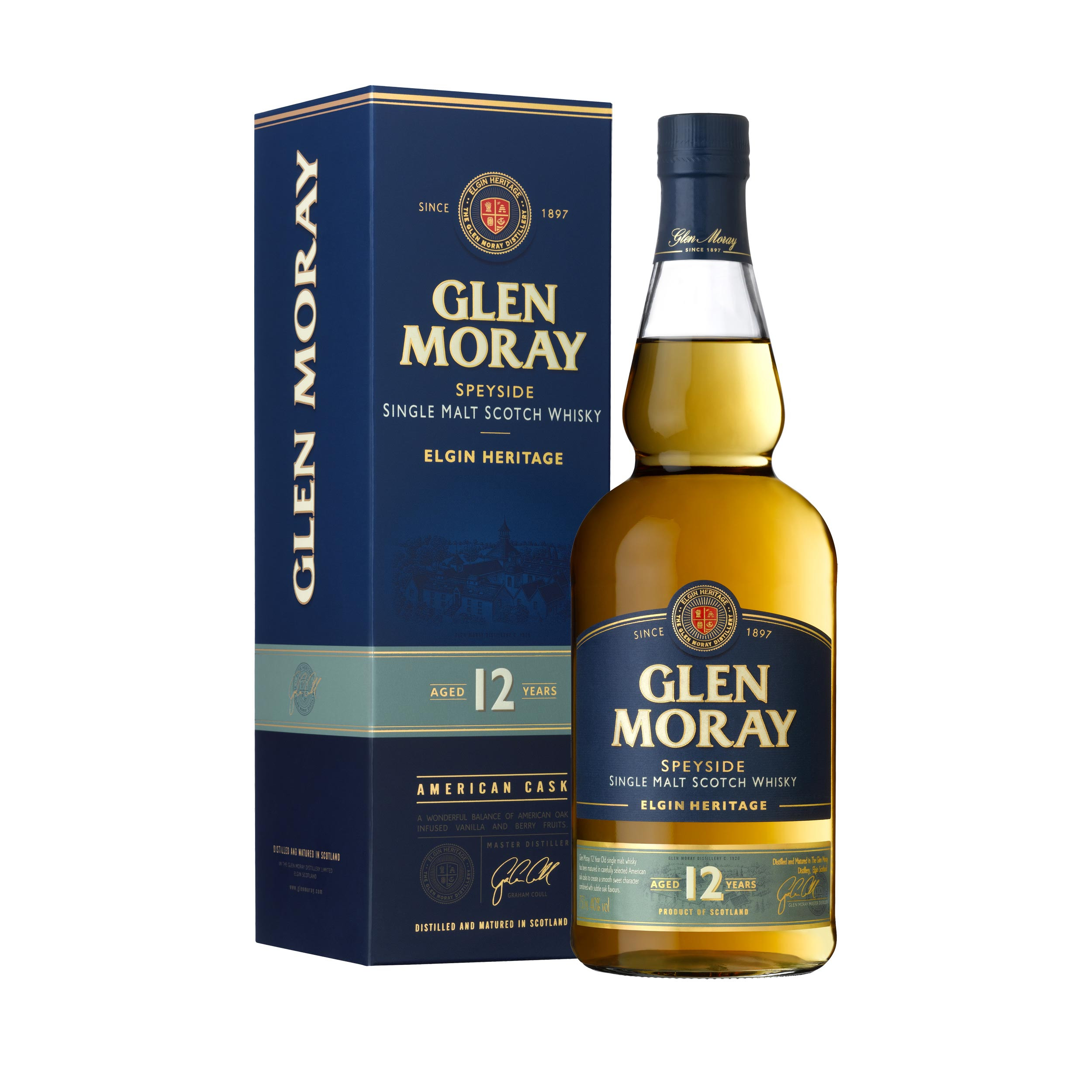 Glen Moray 12 yo 40 % 0,7 l