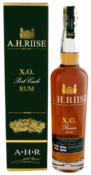 A.H. RIISE XO RESERVE PORT CASK RUM 0,7l 45%