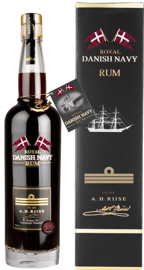 A.H. RIISE Royal Danish Navy Rum 0,7l 55%