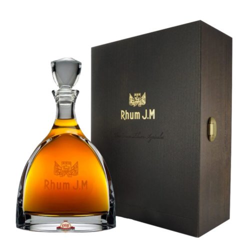 Rhum J.M Carafe Cristal