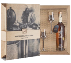 Grappa Marzadro Le Diciotto Lune Libreria “B“ 41%+ 2x sklo