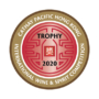 Trofej HK IWSC Best rum 2020
