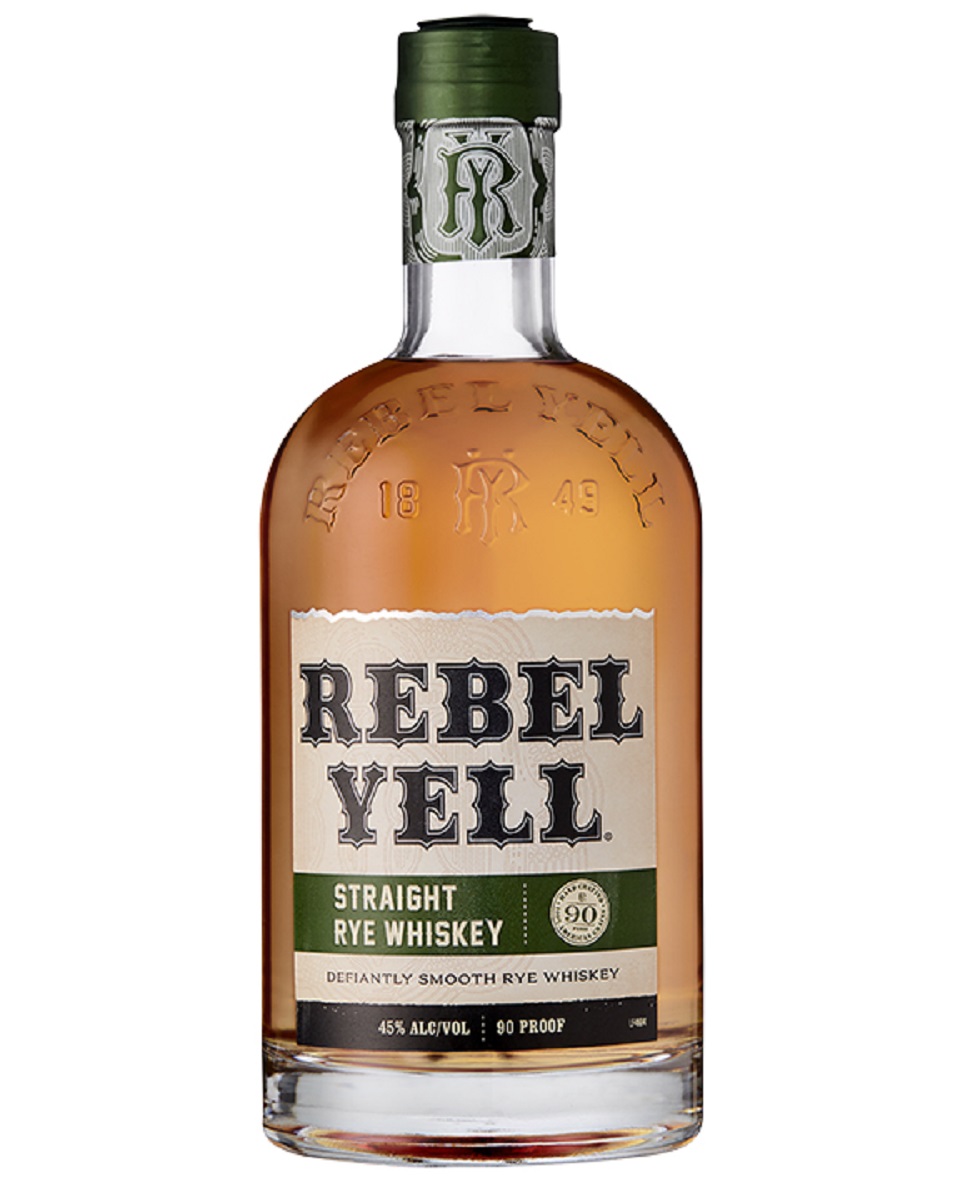 REBEL YELL Straight Rye Whiskey 0,75l 45%