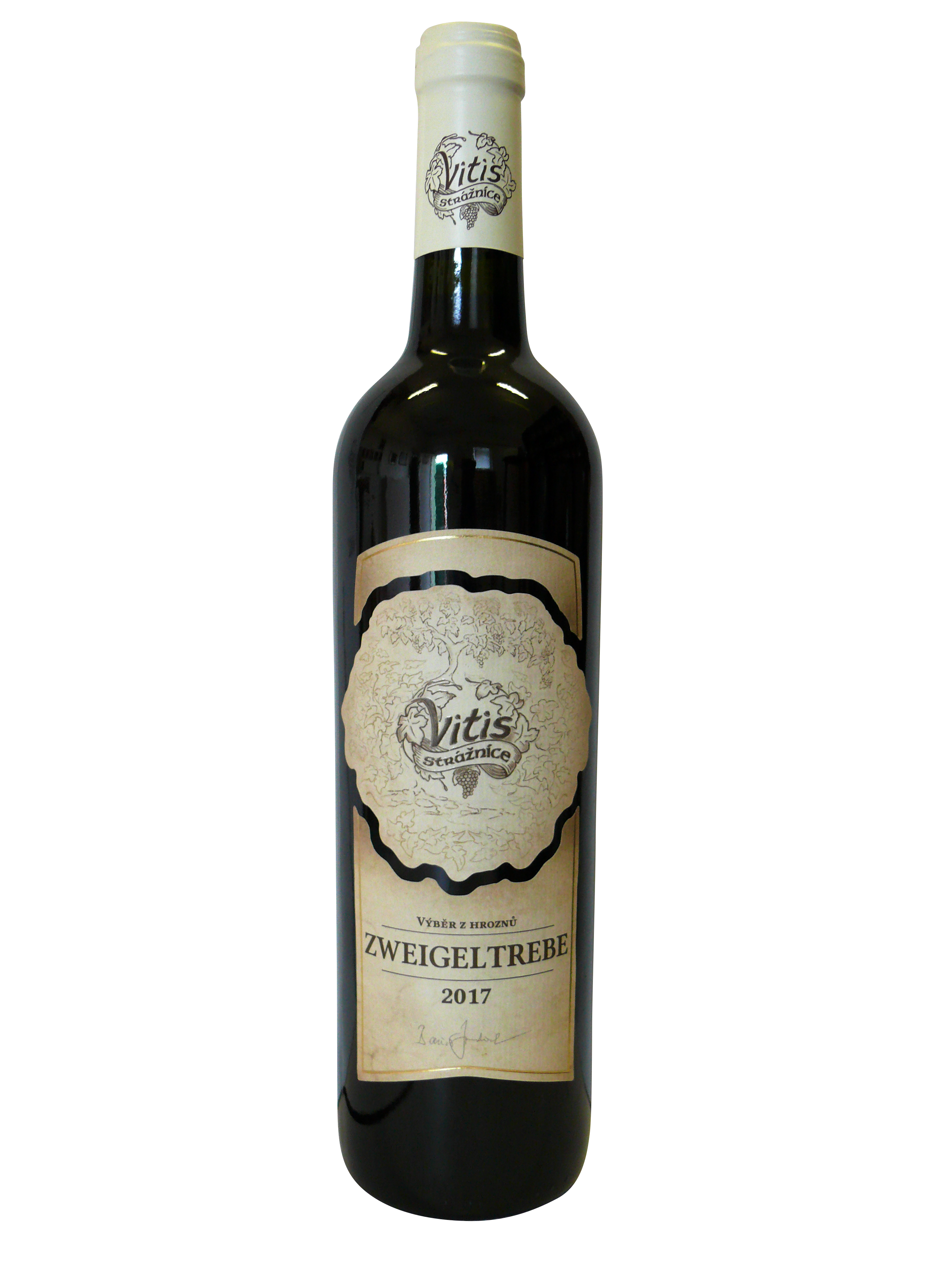 ZWEIGELTREBE VÝBĚR Z HROZNŮ 2017 VITIS STRÁŽNICE 0,75