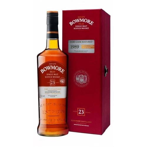 BOWMORE 23Y PORT CASK MATURED Limited Release 1989 070 50,8%